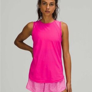 Lululemon Sculpt Tank Top Sonic Pink, size 10